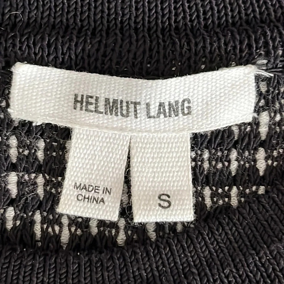 Helmut Lang Woven Linen Blend Sleeveless Minimalist Dress/Tunic - Size Small - Picture 6 of 8